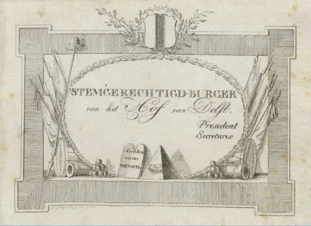 Stempas uit 1796