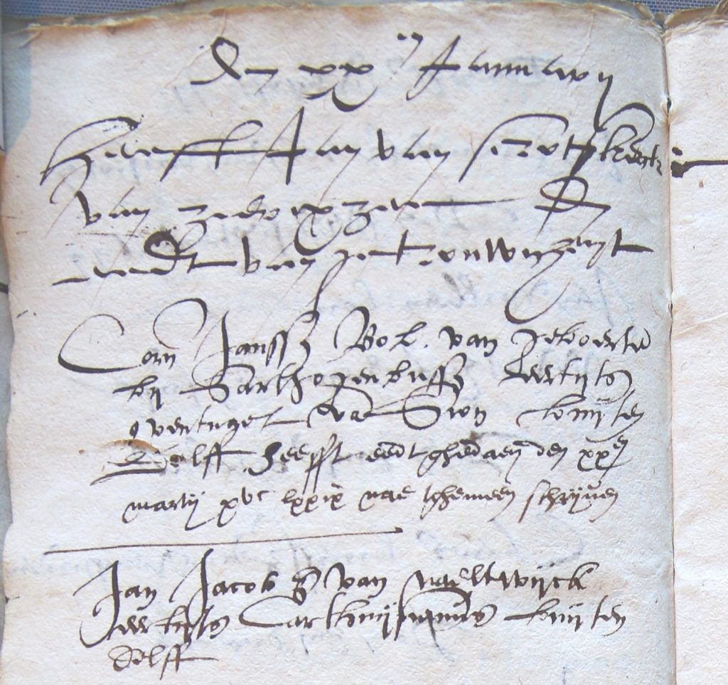 Register van teruggekeerde vluchtelingen 1576-1580